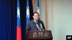 台湾国防部军事发言人虞思祖少将