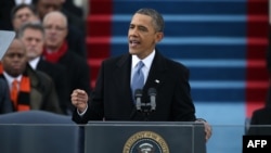 奥巴马发表就职演说