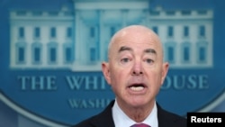 Waziri wa usalama wa ndani wa Marekani Alejandro Mayorkas