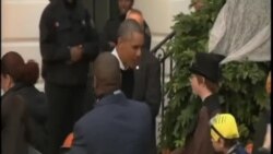 奧巴馬歡慶萬聖節