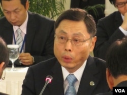 台湾海基会副董事长高孔廉(美国之音张永泰拍摄)