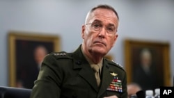 資料照：鄧福德將軍出席眾議院的一次預算聽證會。 (2019年5月1日)