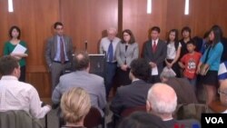 30個非政府組織（NGO）發表聯合聲明，敦促奧巴馬總統向中國國家主席習近平施壓釋放良心犯。(視頻截圖)