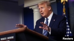 美國總統特朗普。