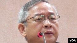 国民党立委 林郁方(美国之音 张永泰拍摄)