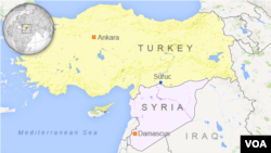 土耳其與敘利亞位置圖