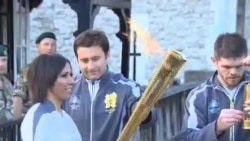 奧運火炬開始在倫敦傳遞