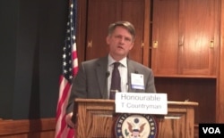 美國國務院助理國務卿康特里曼（美國之音葉林拍攝）