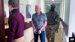 Роберт Шонов в Лефортовском районном суде. Москва, 18 мая 2023 года (архивное фото)
