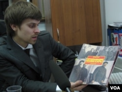 古拉格博物馆馆长罗曼诺夫(美国之音白桦拍摄)