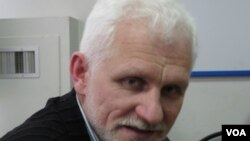 白俄羅斯人權組織“春天”領導人別里亞茨基。