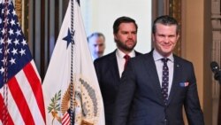 ລາຍການກະຈາຍສຽງຂອງວີໂອເອລາວ: ທ່ານ ພີດ ເຮກເຊັດ ເຂົ້າກຳຕຳແໜ່ງລັດຖະມົນຕີກະຊວງປ້ອງກັນປະເທດ