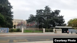 日内瓦联合国总部（图片来自蔡淯铃女士脸书）