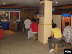 乌兰乌德市的一家佛教社团(美国之音白桦拍摄)