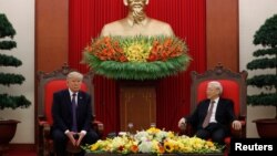 川普與越南共產黨總書記阮富仲11月12日舉行會談