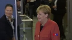 2017-09-24 美國之音視頻新聞: 德國大選預計默克爾贏得連任 (粵語)