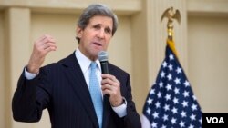 美国国务卿克里（资料照片）