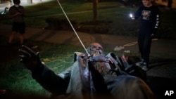 2020年6月20日，首都華盛頓唯一的一座南北戰爭時期南方邦聯派克將軍的雕像被推倒。