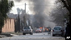 Wani wuri da aka kai harin bam a Afghanistan