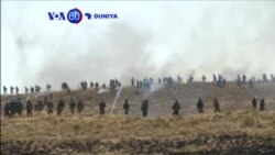 VOA60 DUNIYA: BOLIVIA Ma’aikatan Hakar Ma’adinai a Bolivia Sun yi Arangama da ‘Yan Sanda Yayin da su ke Zanga Zanga