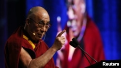 达赖喇嘛在美国马里兰大学发表演说