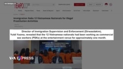 Indonesia bắt giữ 12 phụ nữ Việt hành nghề mại dâm bất hợp pháp