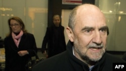 到伊朗进行交涉失败后国际原子能机构首席核检查员纳卡尔特和他的团员2013年1月18日返回维也纳