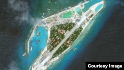 美國智庫發表圖像顯示越南在南中國海斯普拉特利群島加建跑道