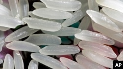 美国宾州的大米。