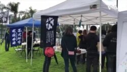 节日来临，洛杉矶支持香港送贺卡寄问候