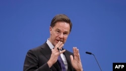 Генеральный секретарь НАТО Марк Рютте. Брюссель, 3 февраля 2025 г. 