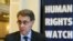 資料照：人權觀察執行長肯尼思·羅斯（Kenneth Roth）在一個發布會上講話。