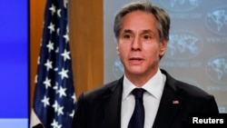 美國國務卿布林肯。