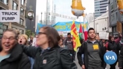 VOA英语视频: 特朗普在其酒店筹款引发争议