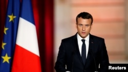 Shugaban Faransa Emmanuel Macron 