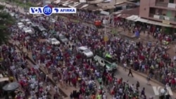 VOA60 AFRIKA: Dubban ‘Yan Rajin Dimokaradiyya Sun Fita Kan Tituna Suna Zanga-zangar Neman A Gudanar Da Zabe A Kasar Guinea