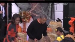 萬聖節在白宮 南瓜取代政治