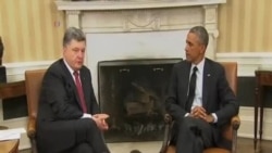 奧巴馬保證施加國際壓力外交解決烏克蘭危機