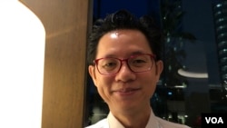 國際戰略研究所亞洲分部資深研究員鍾偉倫William Choong （美國之音黎堡2019年5月30日攝）