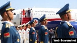 加拿大总理特鲁多2016年8月首次访华。 （特鲁多推特图片）