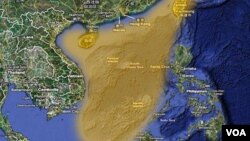 中国声称拥有南中国海主权 多个国家也声称拥有该海域全部和部分主权