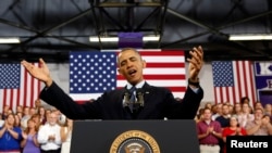 奥巴马总统7月24日在伊利诺伊的盖尔斯堡就美国经济问题发表讲话