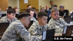 美国空军2018年9月12日举行的一场网络培训活动（美国空军）