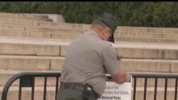 2013-10-02 美國之音視頻新聞: 民間對於美國政府關閉的反應