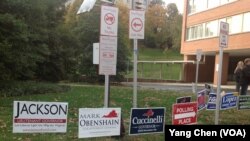 美国维吉尼亚州选民投票选举州长市长