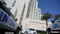 禁止化學武器組織人員2018年4月乘坐聯合國專車在敘利亞展開調查（路透社）