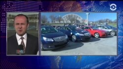 Сегодня в Вашингтоне накануне открытия автошоу демонстрировали будущее автопилотируемых машин