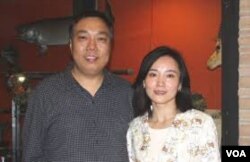 同是八九学生领袖的于世文和妻子陈卫