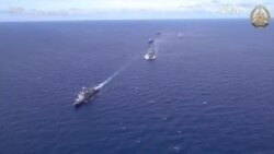 美国与亚太国家在南中国海举行联合海上演习 