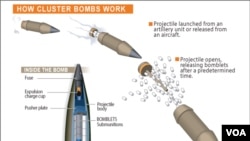 Cluster bomb diagram